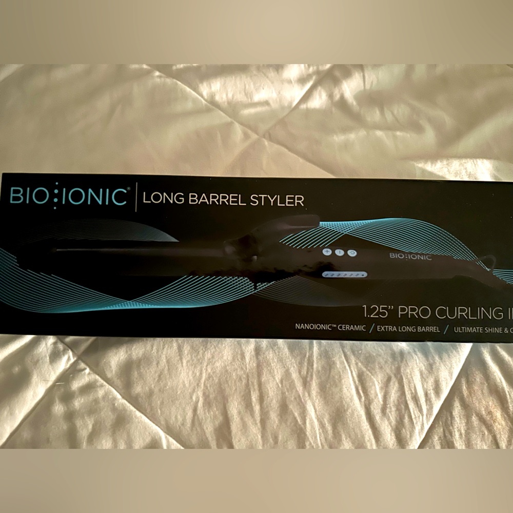 Bioionic chrling iron w clamp